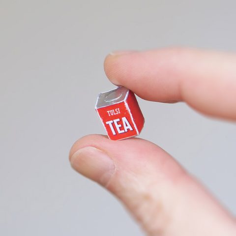 Miniature en papier.